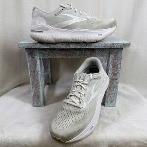 Brooks Ghost Max Running Shoes Women 10 Wide D Cushioned Neutral 1203951D124